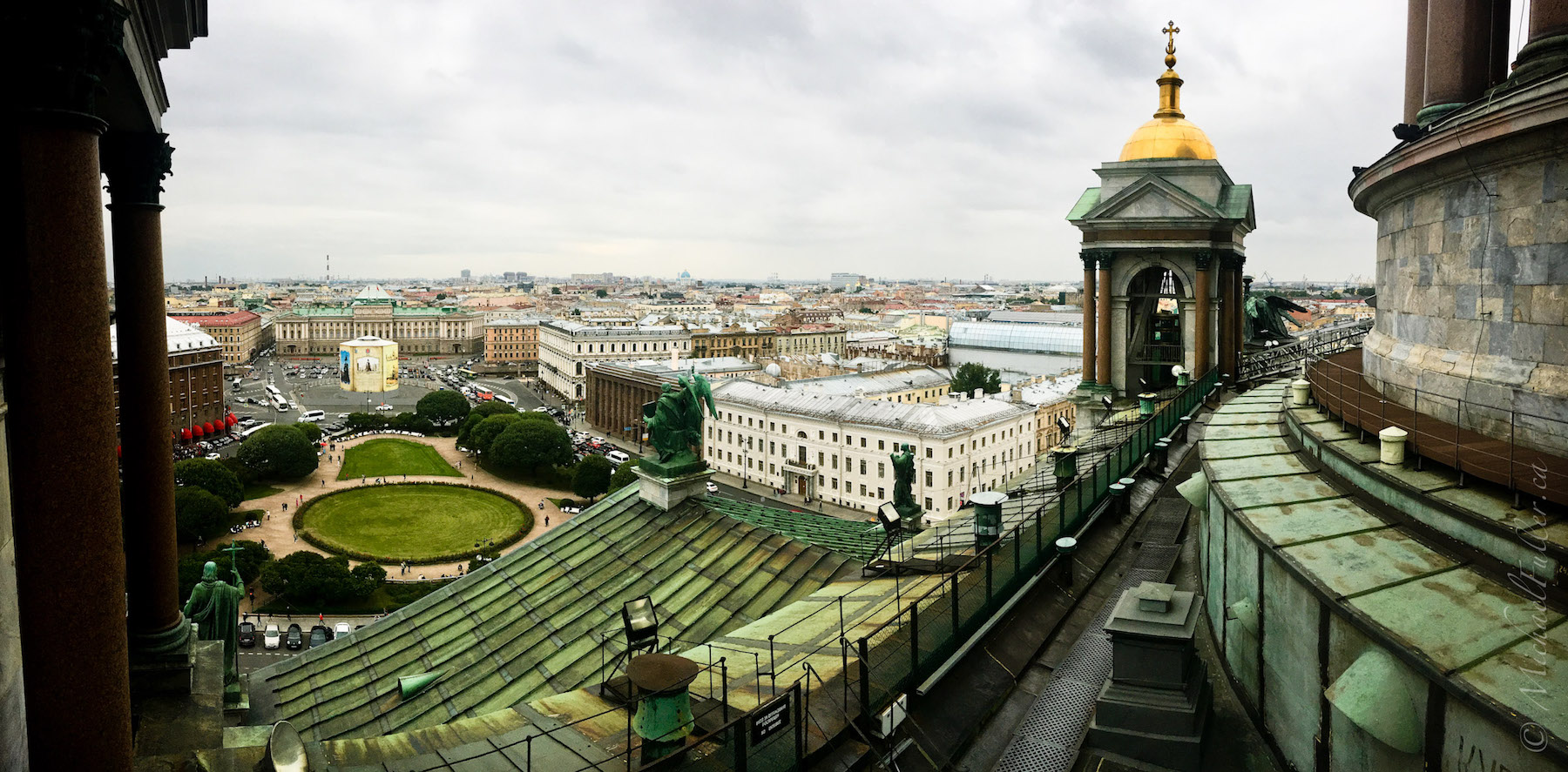 The highest point in Saint Petersburg