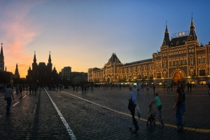 Red Square at Night