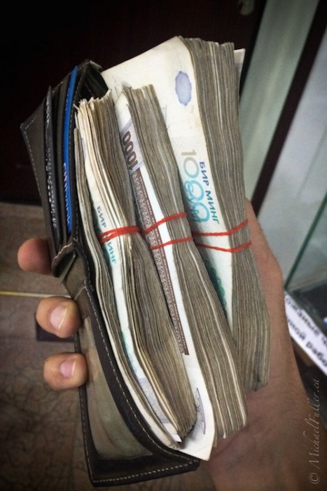 Uzbekistan sum overflows my wallet