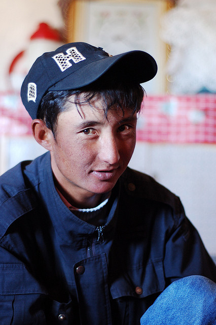 One of our 'Chinese' Kyrgyz yurt-owners.